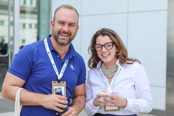 Corporate event photographer at Huntington Place in Detroit – SP Innovation Summit participants