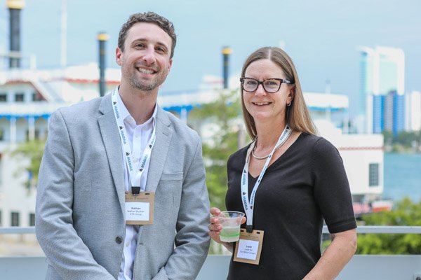 Corporate event photographer at Huntington Place in Detroit – SP Innovation Summit - Windsor, Canada background