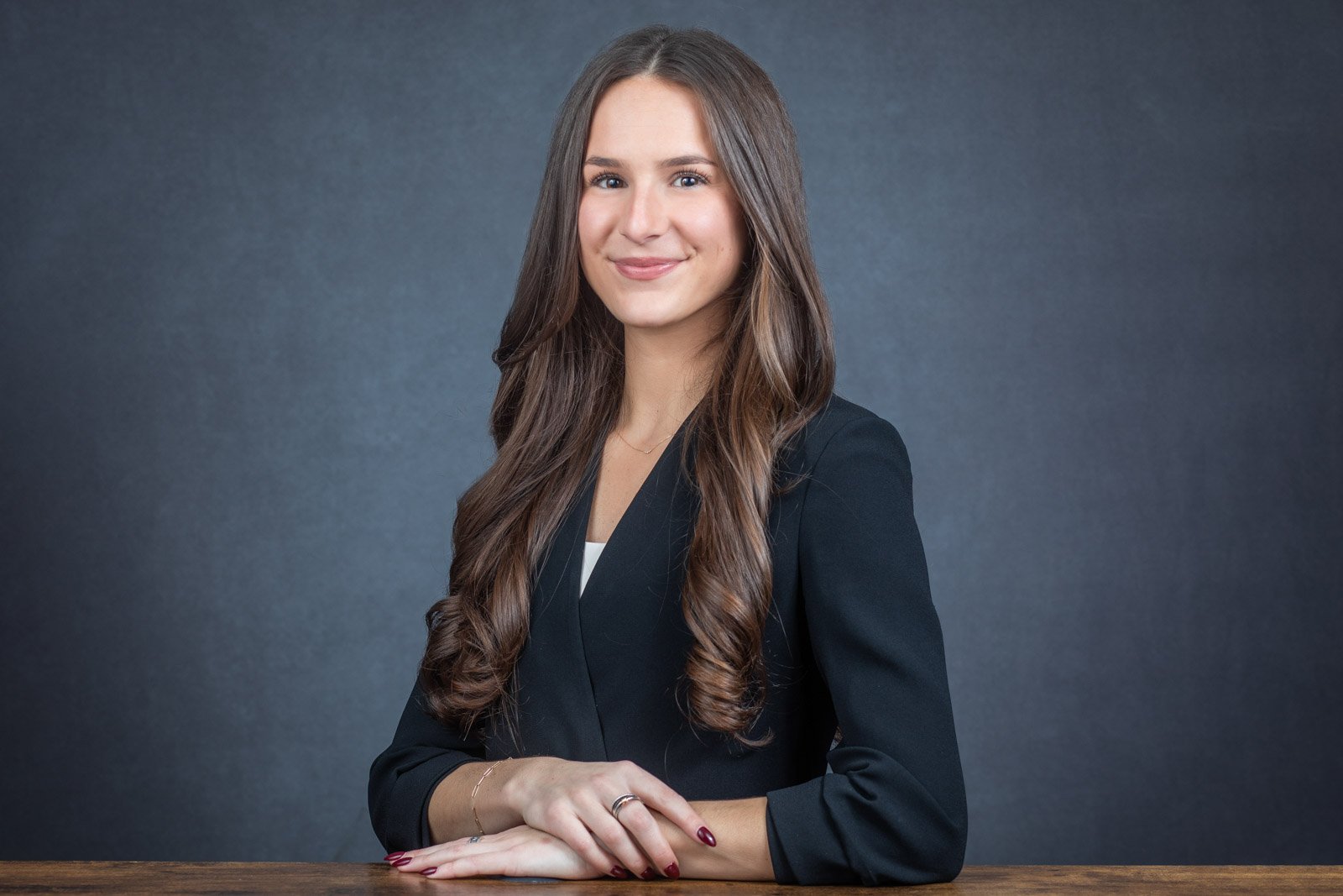Professional business headshot photographed in the Bloomfield Hills studio serving Detroit and Oakland County