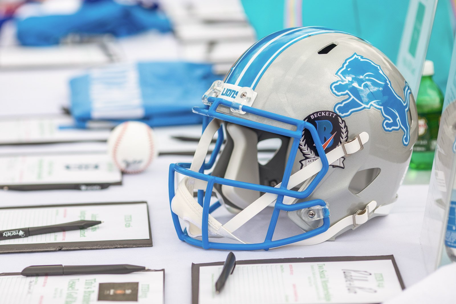 Nonprofit fundraising event in Detroit with guests participating in a live auction during a gala