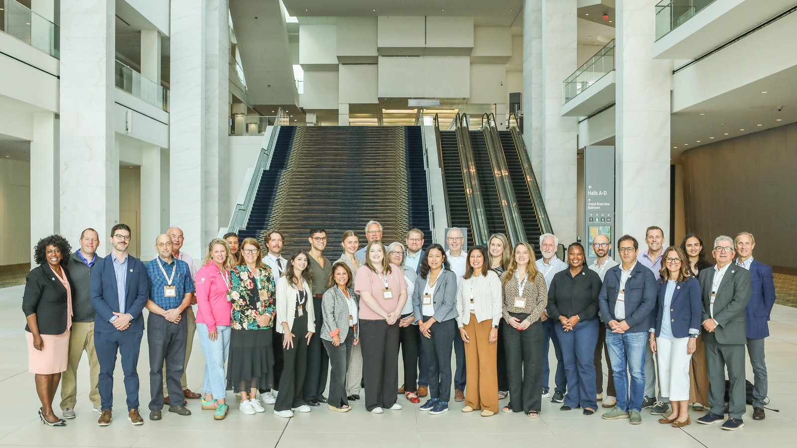 Conference at Huntington Place, Detroit. Group photo