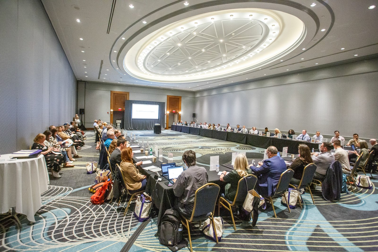 Corporate conference photography at Detroit Marriott in downtown Detroit-mobile