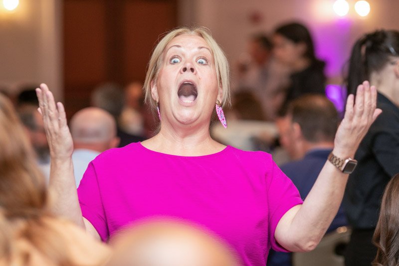 Candid guest moment during a corporate event at Royal Park Hotel