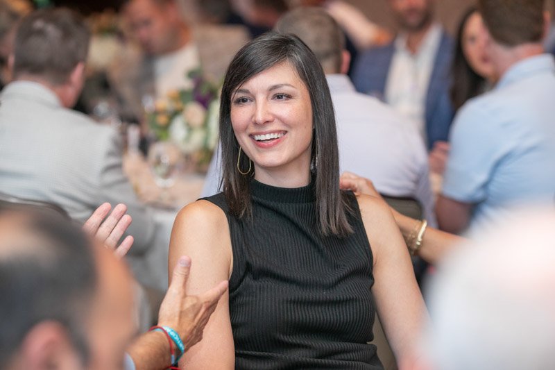 Guest during a corporate event at Royal Park Hotel in Rochester, Michigan