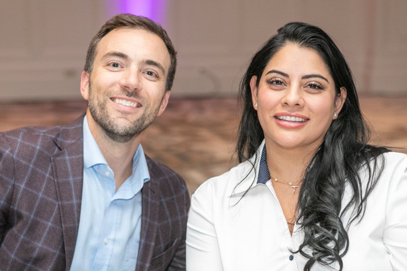 Guests during a corporate event at Royal Park Hotel in Rochester, Michigan
