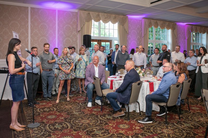 Corporate event presentation at Royal Park Hotel in Rochester, Michigan