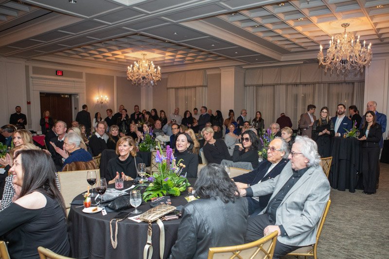 Guests during a corporate event in the ballroom at The Townsend Hotel in Birmingham