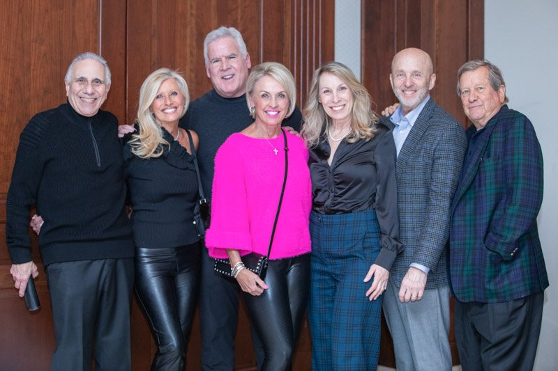 Group of guests at an event at The Townsend Hotel in Birmingham, Michigan