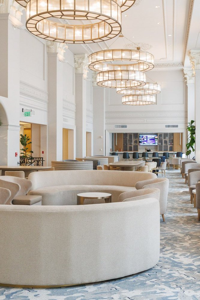 Interior of The Westin Book Cadillac Detroit, a downtown Detroit conference and corporate event venue. Molile