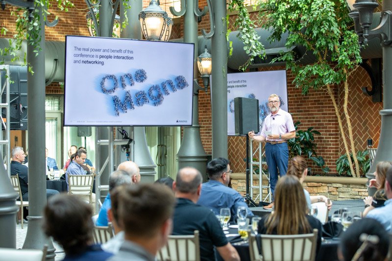 Simon Kew – Magna Seating President Presenting at the 2026 One Magna Conference